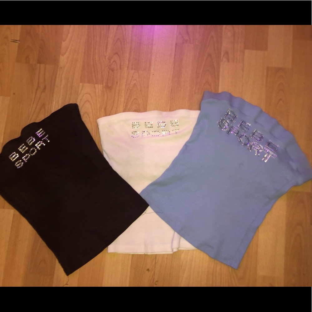 “Bebe sport” tube tops!